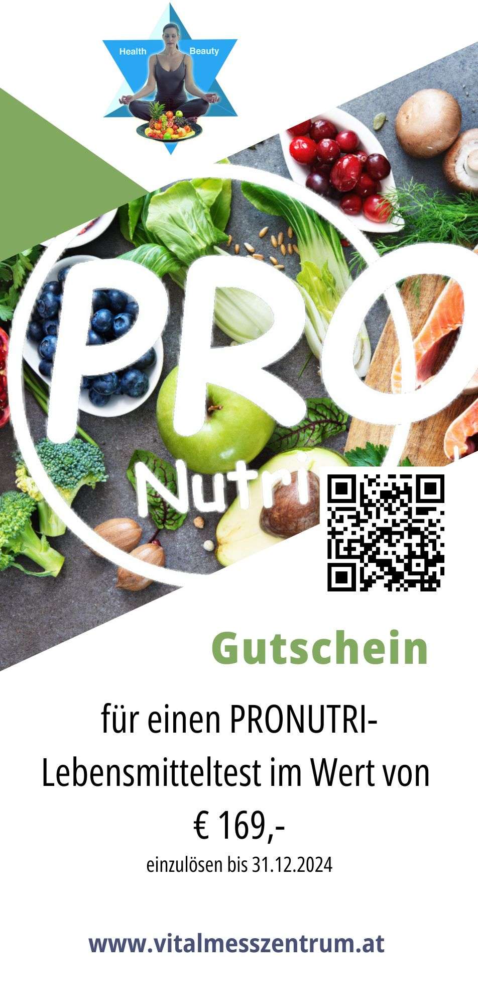 Pronutri Lebensmittelunverträglichkeit testen über 450 Nahrungsmittel inkl. Laktose, Fruktose, Getreide mit Gluten - Gutschein kaufen