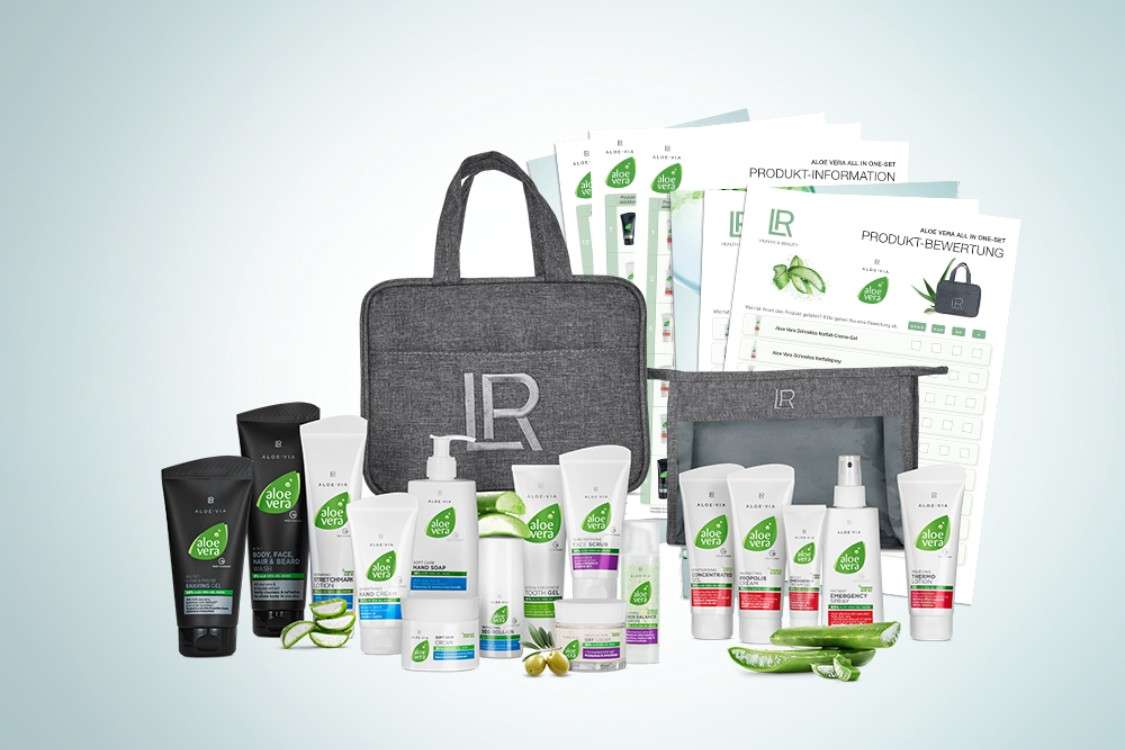 Aloe Vera Pflege von LR mit höchsten Anteilen an Aloe Vera Gel
