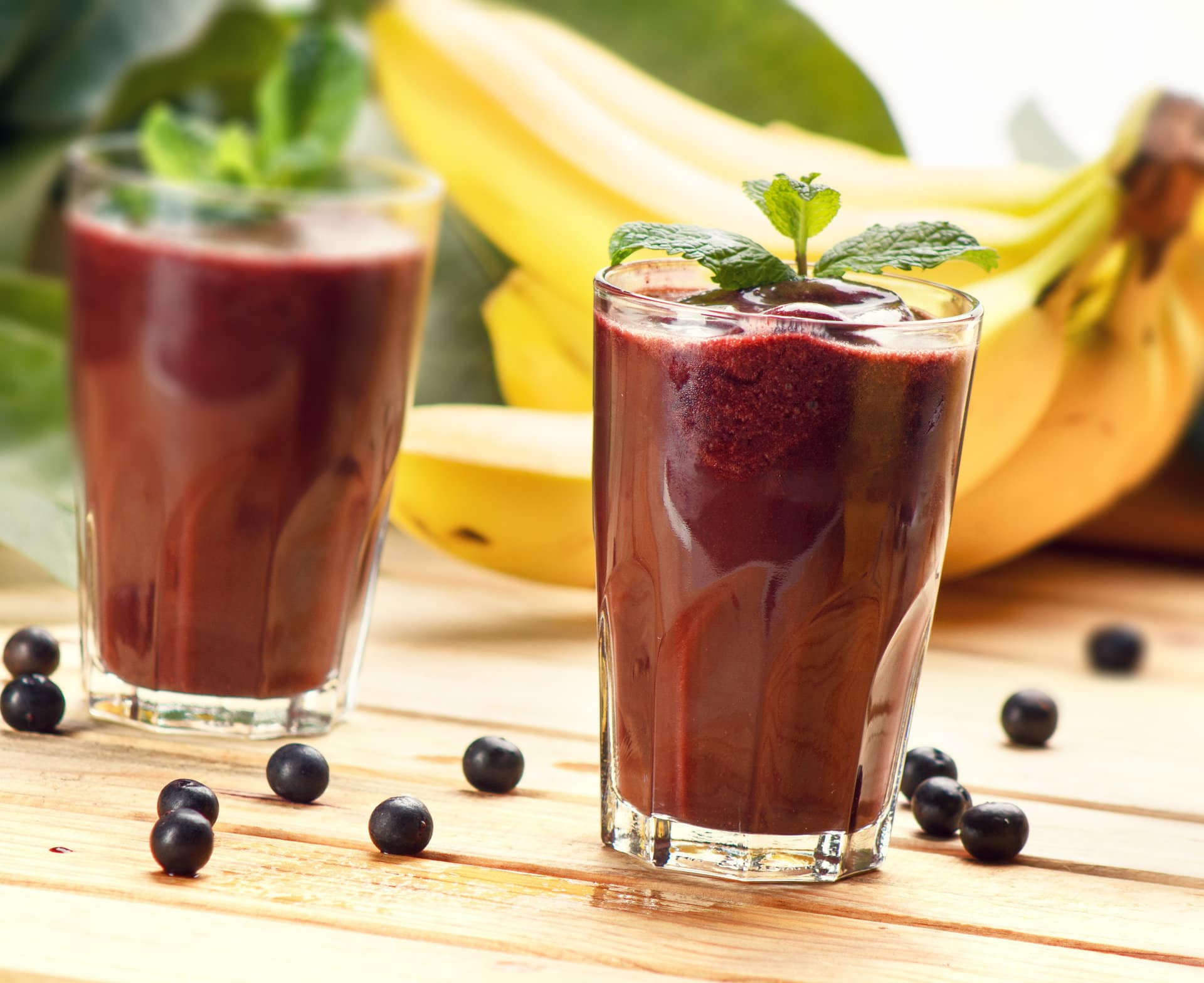 Acai Saft pur mit wertvollen Antioxidantien Poyphenolen gegen Krebs Herz-Kreislauf-Erkrankungen Bluthochdruck Herzinfarkt 