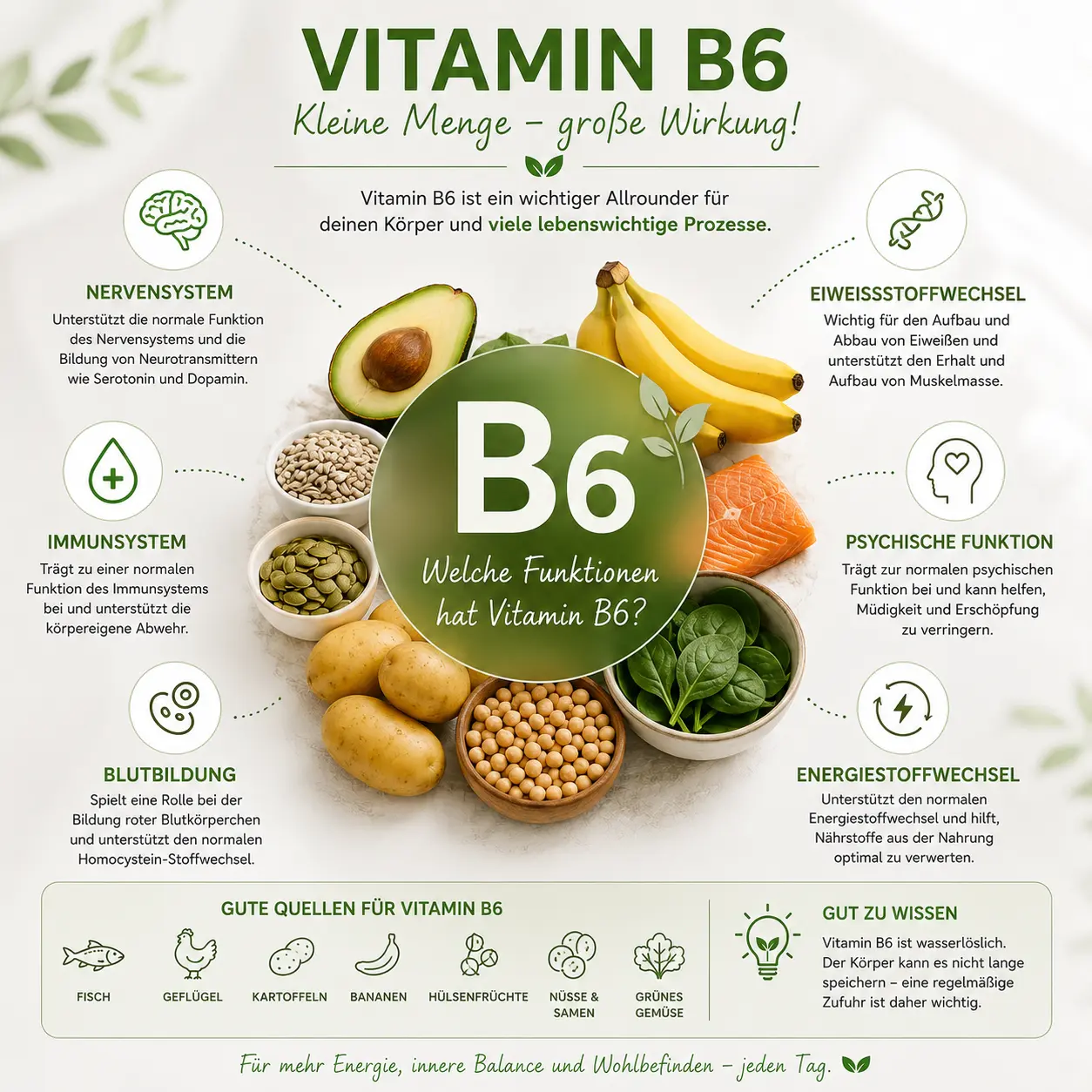 B6_vitaminmangel Vitamin B 6 für den Enzymabbau bei Histamin