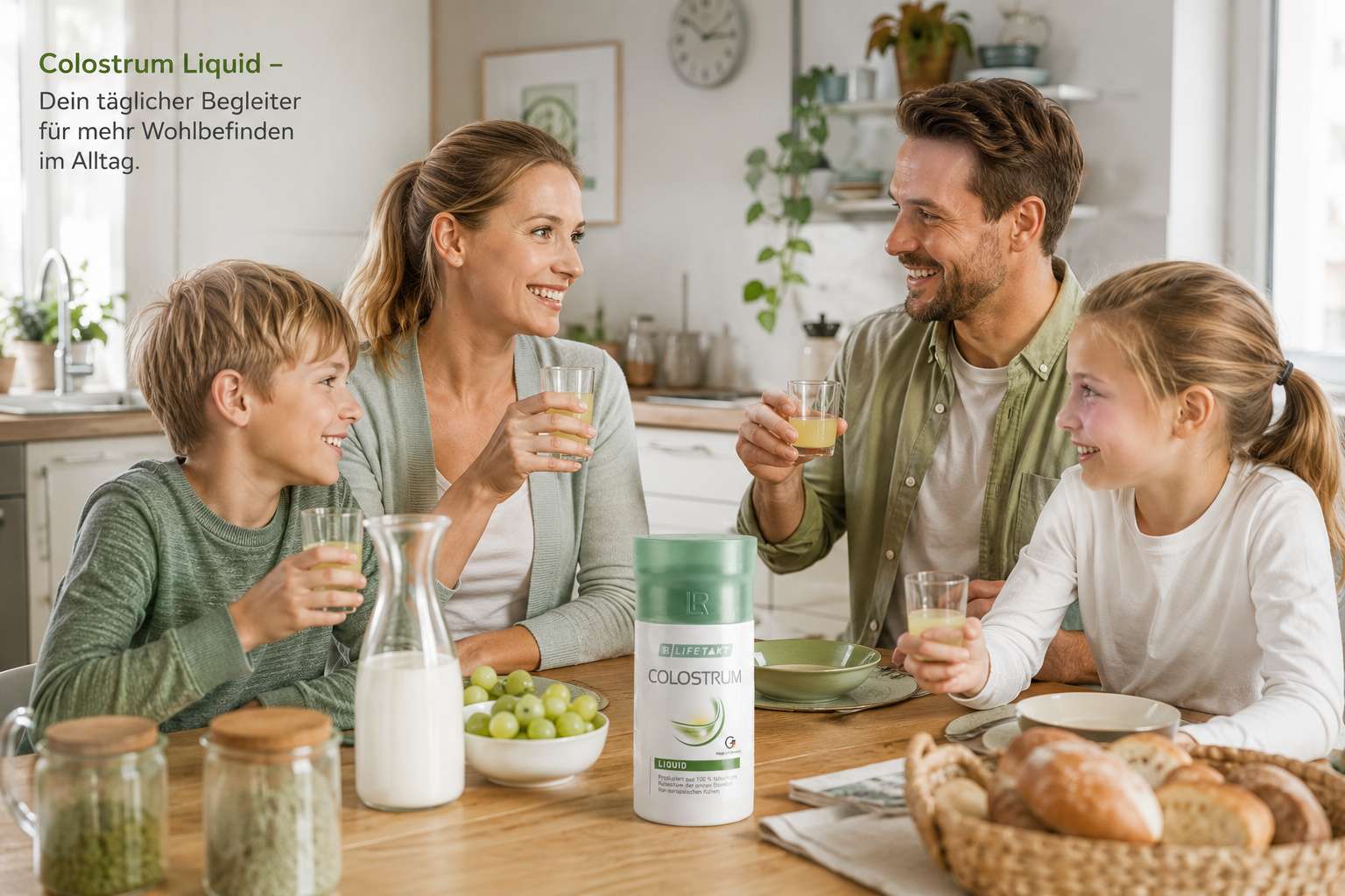 Colostrum 2 Tägliche Einnahme von Kolostralmilch für die ganze Familie