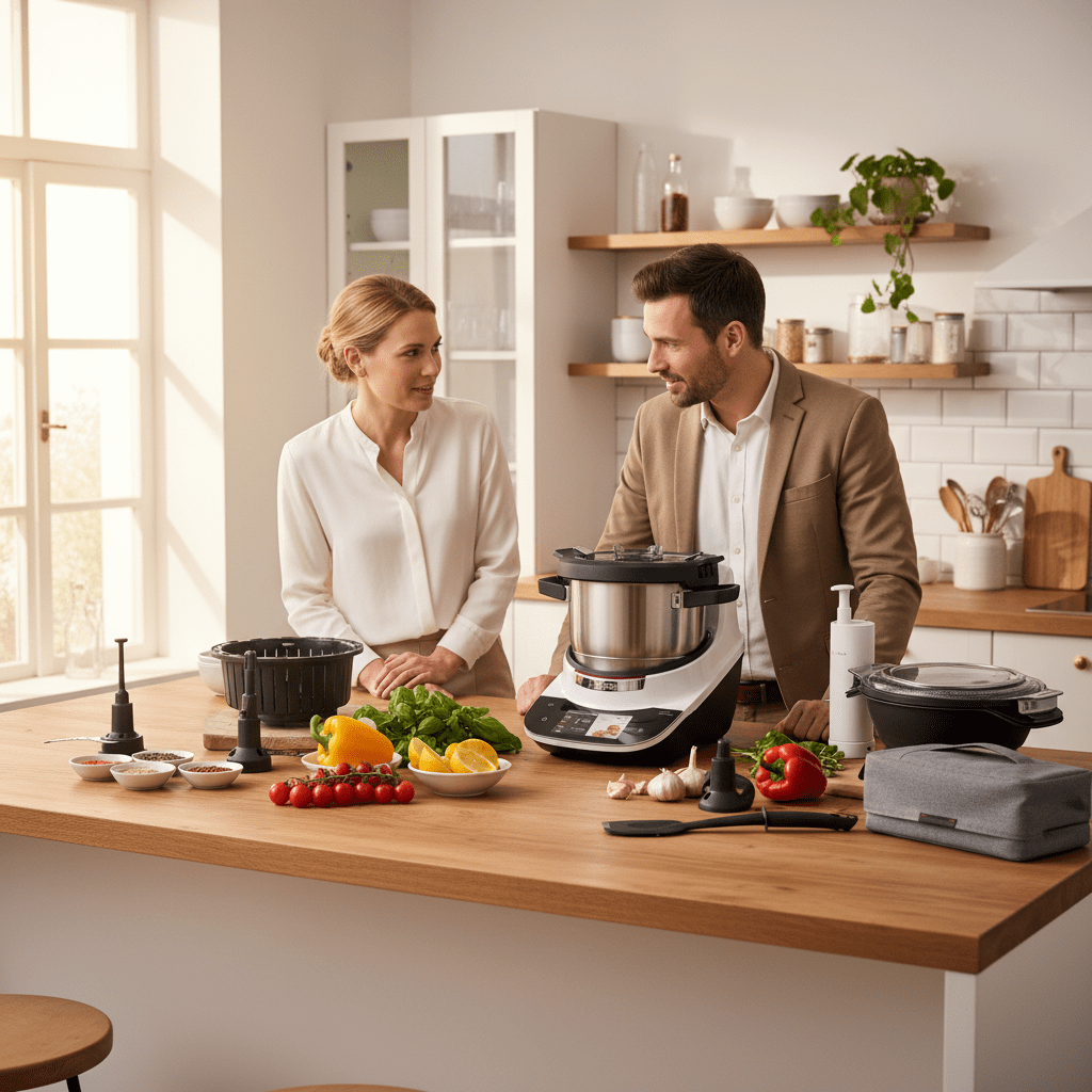 Lerne den Testsieger aller Küchenmaschinen den Cookit von Bosch näher kennenlernen