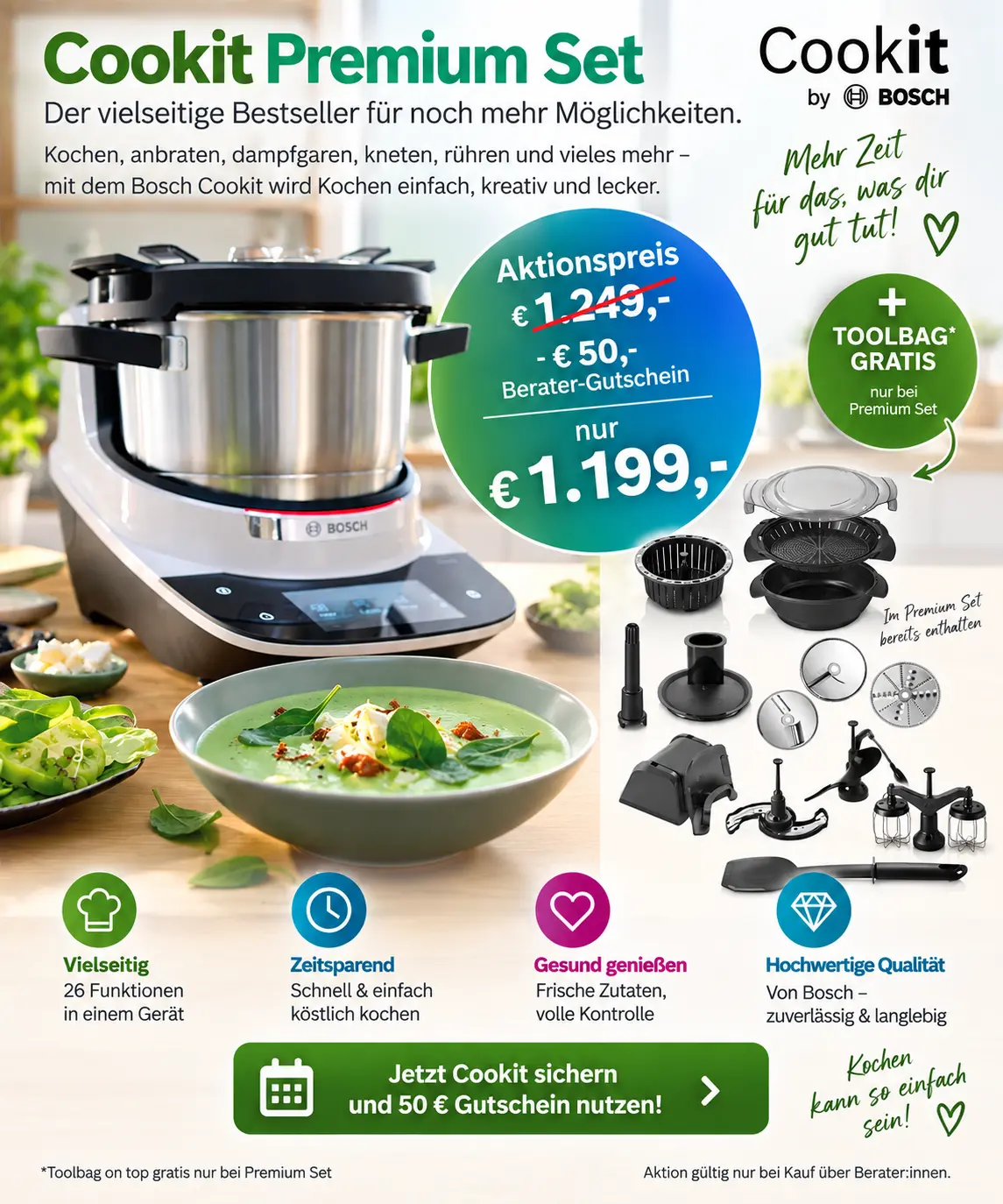 Cookit4you 9 Das Basic Set Cookit von Bosch zum günstigen Einstieg ind die Bosch-Welt