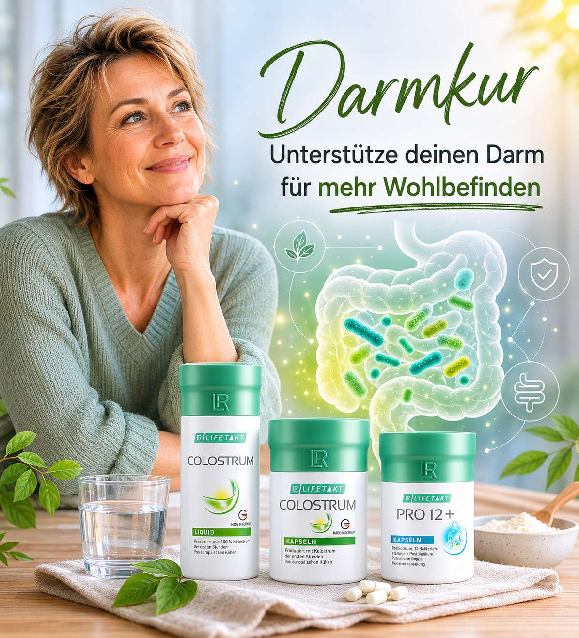 Darmkur 1 Den Darm sanieren und das Gleichgewicht wiederherstellen