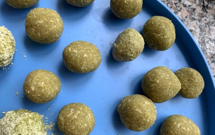Energyballs mit Matcha