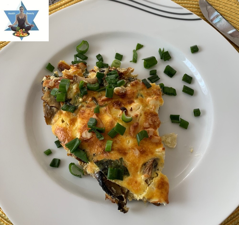 Mangold Champignon Frittata Rezept Low Carb Ketogen