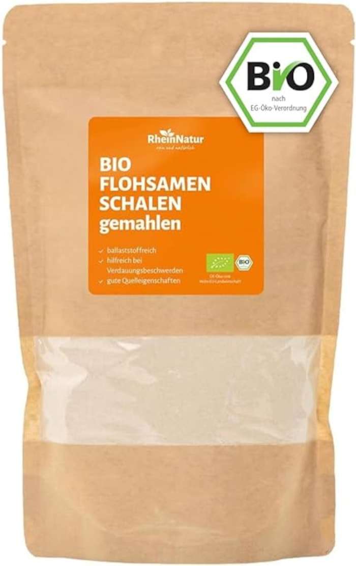 Bio Flohsamenschalen gemahlen Low Carb Mehl bei Amazon kaufen