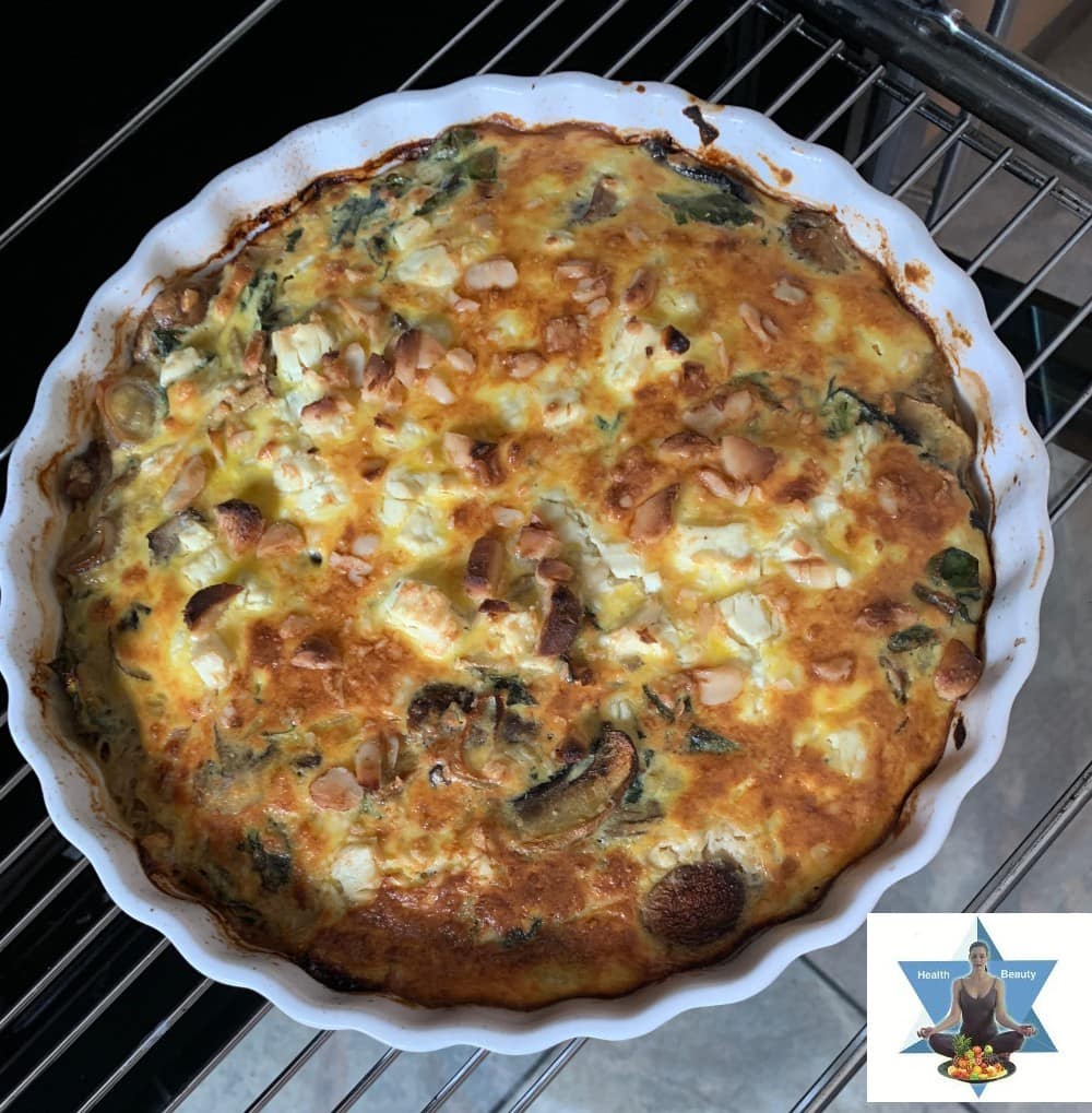 Mangold Champignon Frittata 3 Mangold Frittata Low Carb
