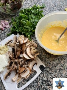 Frittata mangold Champignon