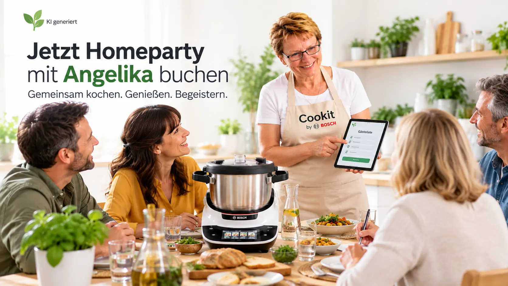 Gemeinsam kochen mit Angelika Cookit Homeparty mit Angelika in Wien, Niederösterreich oder Burgenland