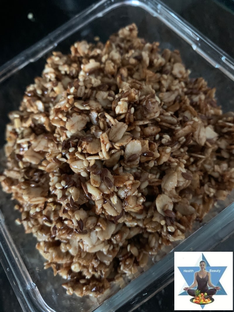 Knusprig gerösteter Hafer als Müsli gut verdaulich gestalten.
