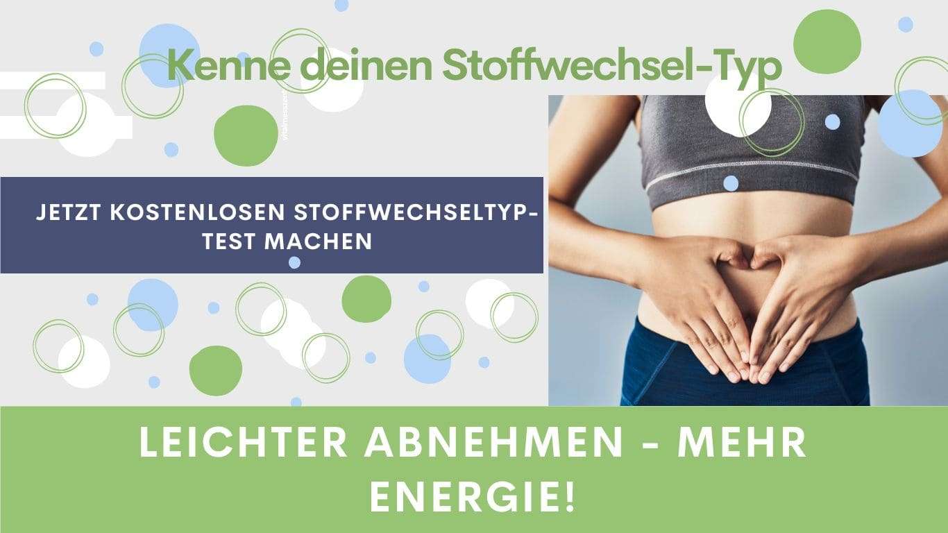 Mache den Test und finde deinen persönlichen Stoffwechseltyp heraus!