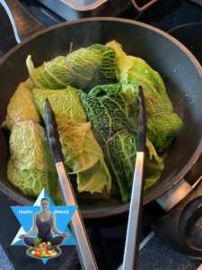 Ketogene Kohlrouladen glutenfrei für die Autoimmun-Ernährung Autoimmun-Protokoll - ketogene Diät, Low Carb Mittagessen Rezept