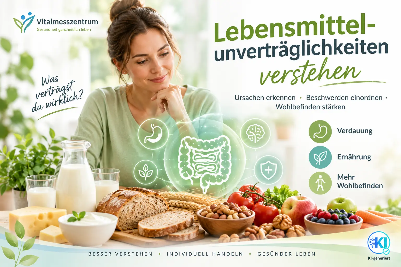 Lebensmittelunverträglichkeiten verstehen Ursache Symptome Beschwerden