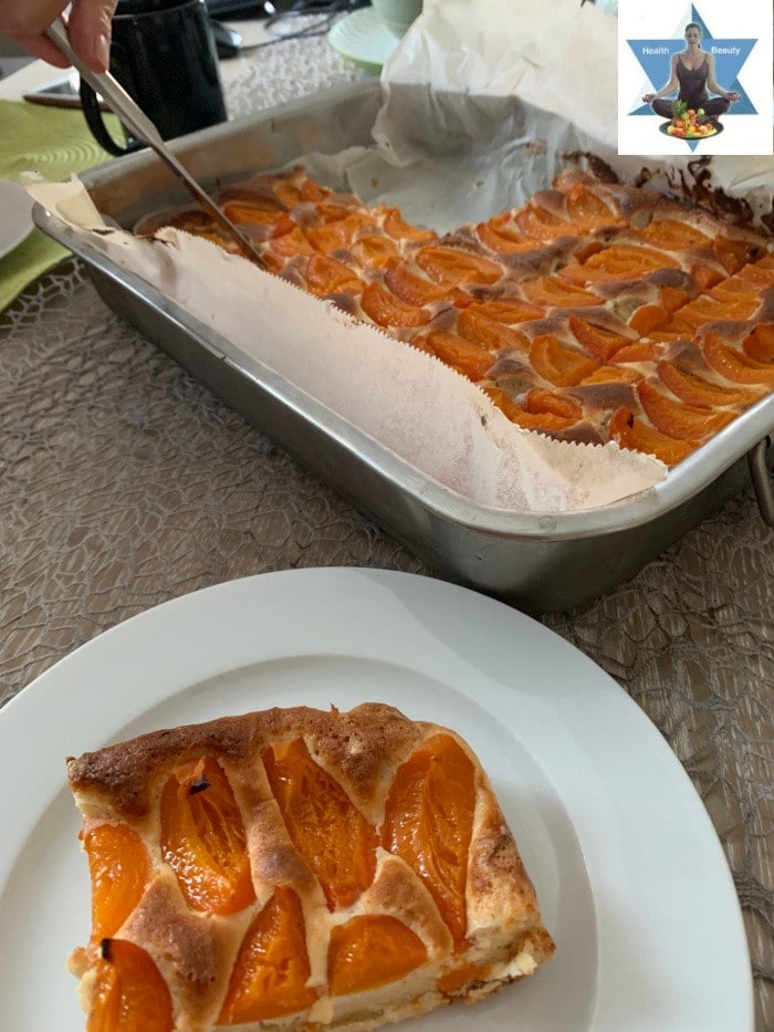 Marillenkuchen_nach_Bumblebee (11) Blechkuchen Low Carb Marillenkuchen Aprikosenkuchen wenig Kohlenhydrate