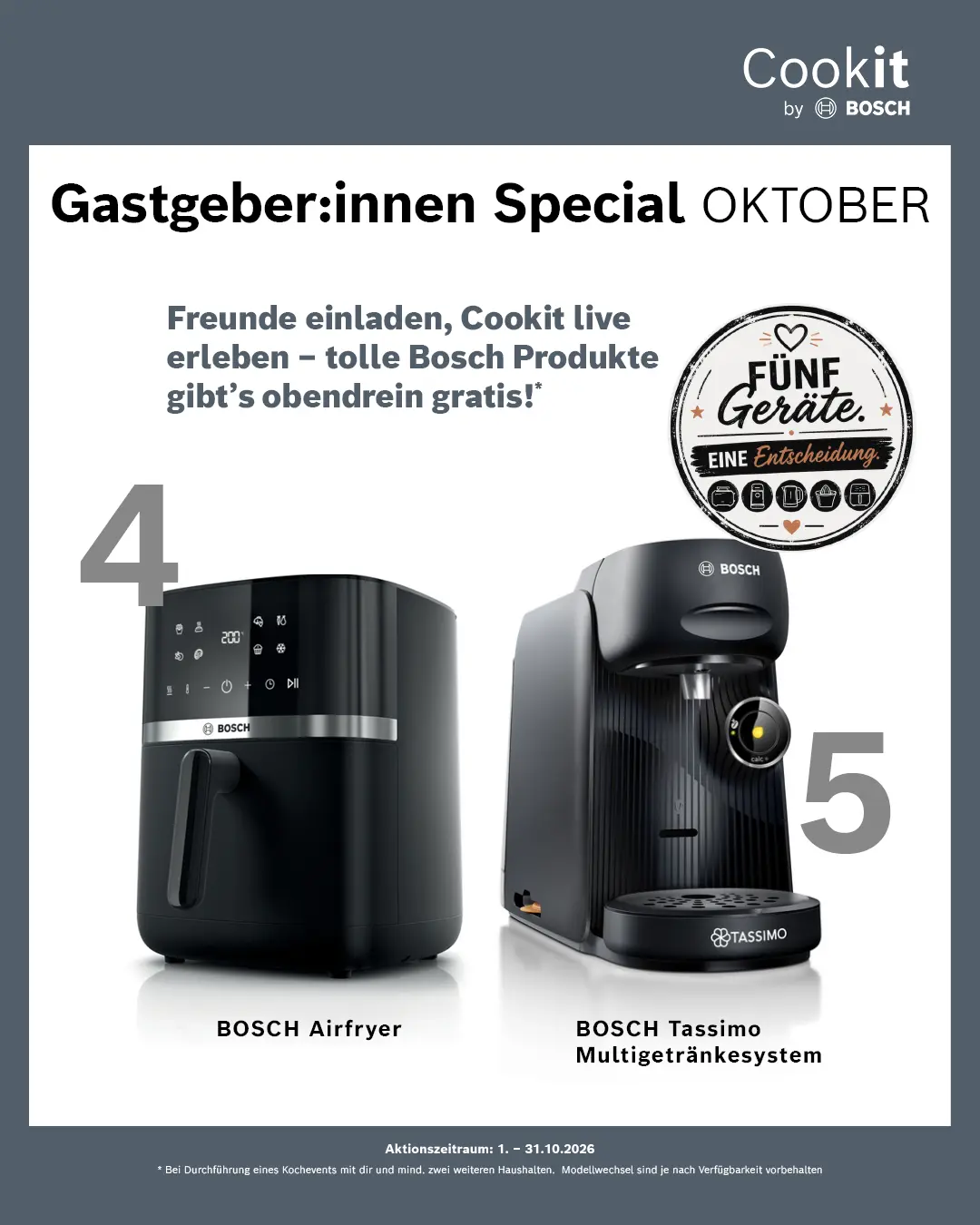 SoMe_Homeparty-BOSCH_GG_Okt_3 Airfryer oder Kaffeemaschine Gastgebergeschenk