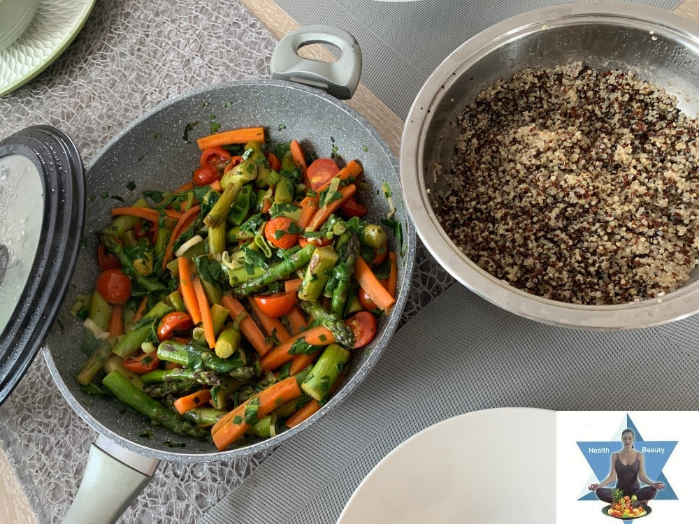 Spargel_Karotten_Gemüse_Quinoa (10) Histaminarmes Gemüse