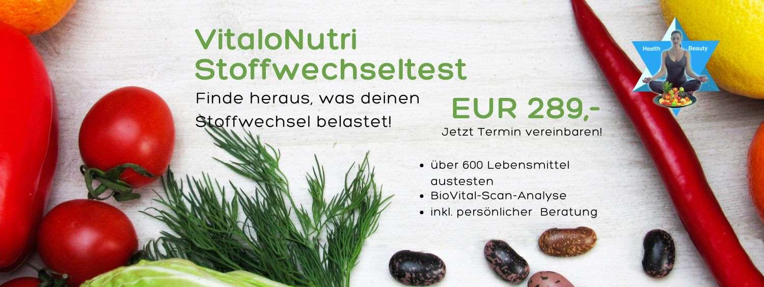 Unverträglichkeiten und Stoffwechsel testen im Vitalmesszentrum in Wien,