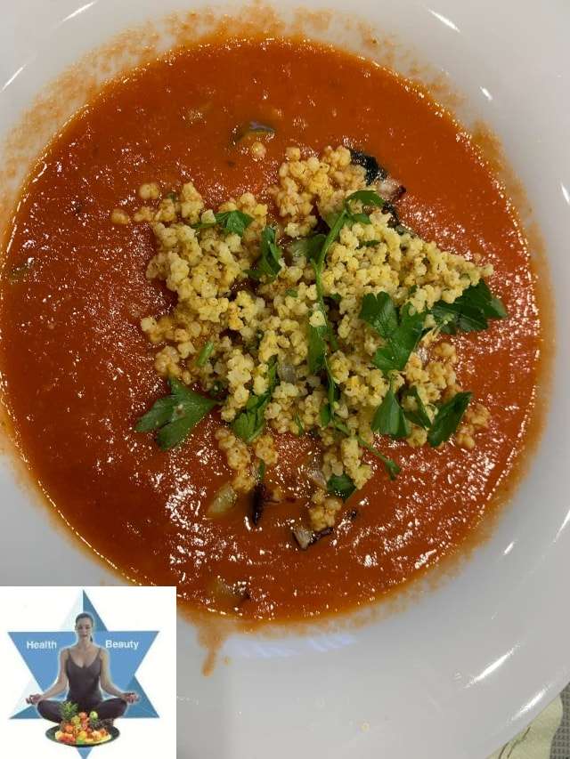 Sommerliche Tomatensuppe -Kraftsuppe aus der TCM