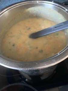 Topiambursuppe vegan kochen einfaches gesundes Rezept