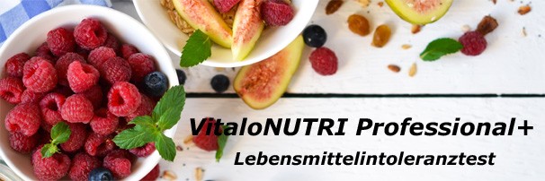 VitaloNutri Lebensmittel-Unverträglichkeit testen inkl. Laktose, Weizen, Gluten, Histamin, Milchprodukte 