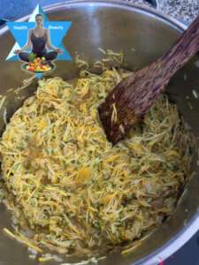 Zucchini Relish Chuttney Rezept mit Apfel, Rosinen und Curry