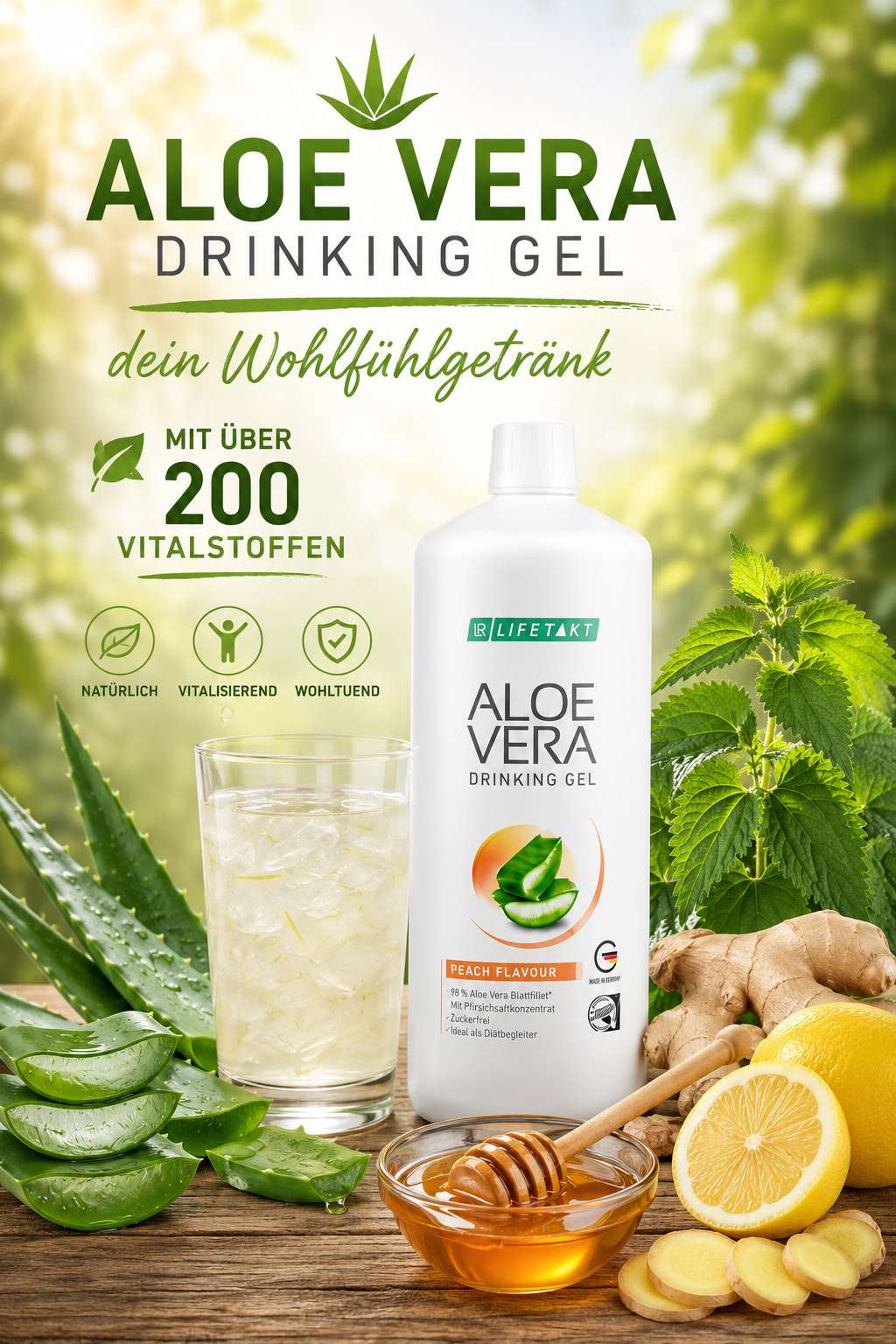 Aloe Vera Drinking Gel 1 Aloe Vera Saft zum Trinken in Wien