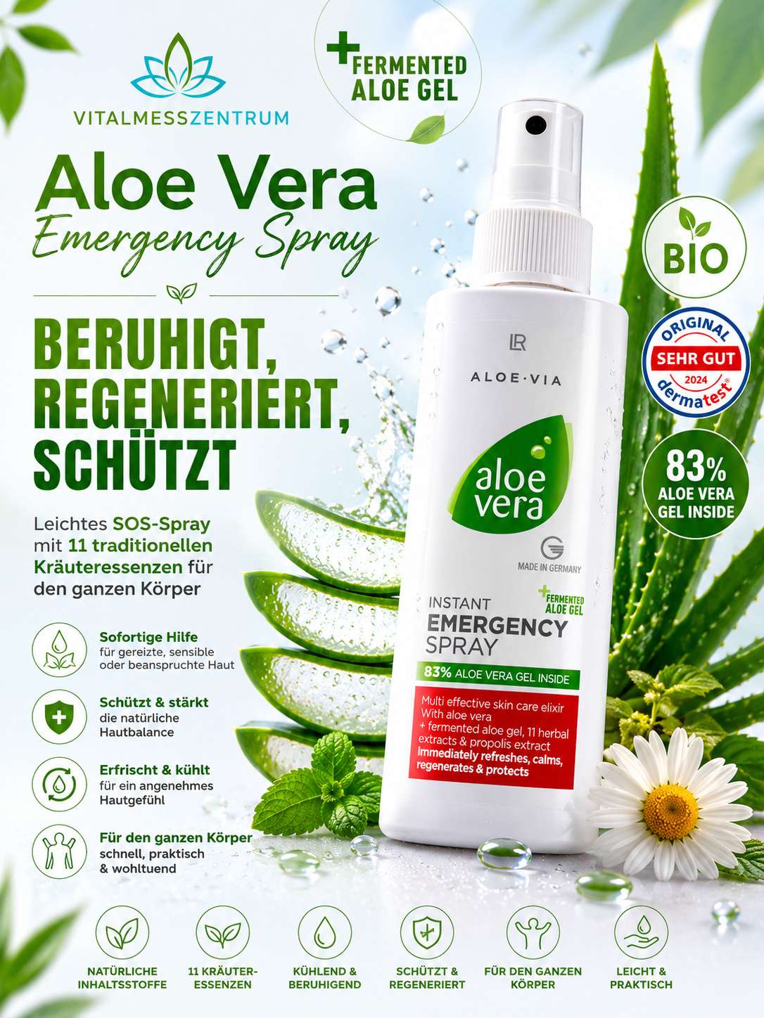 Aloe Vera Emergency Spray First Spray
