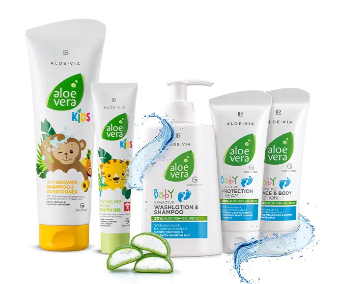 Aloe Vera Pflege 4 Aloe Vera Pflegeprodukte in Wien speziell für Kinder und Babys