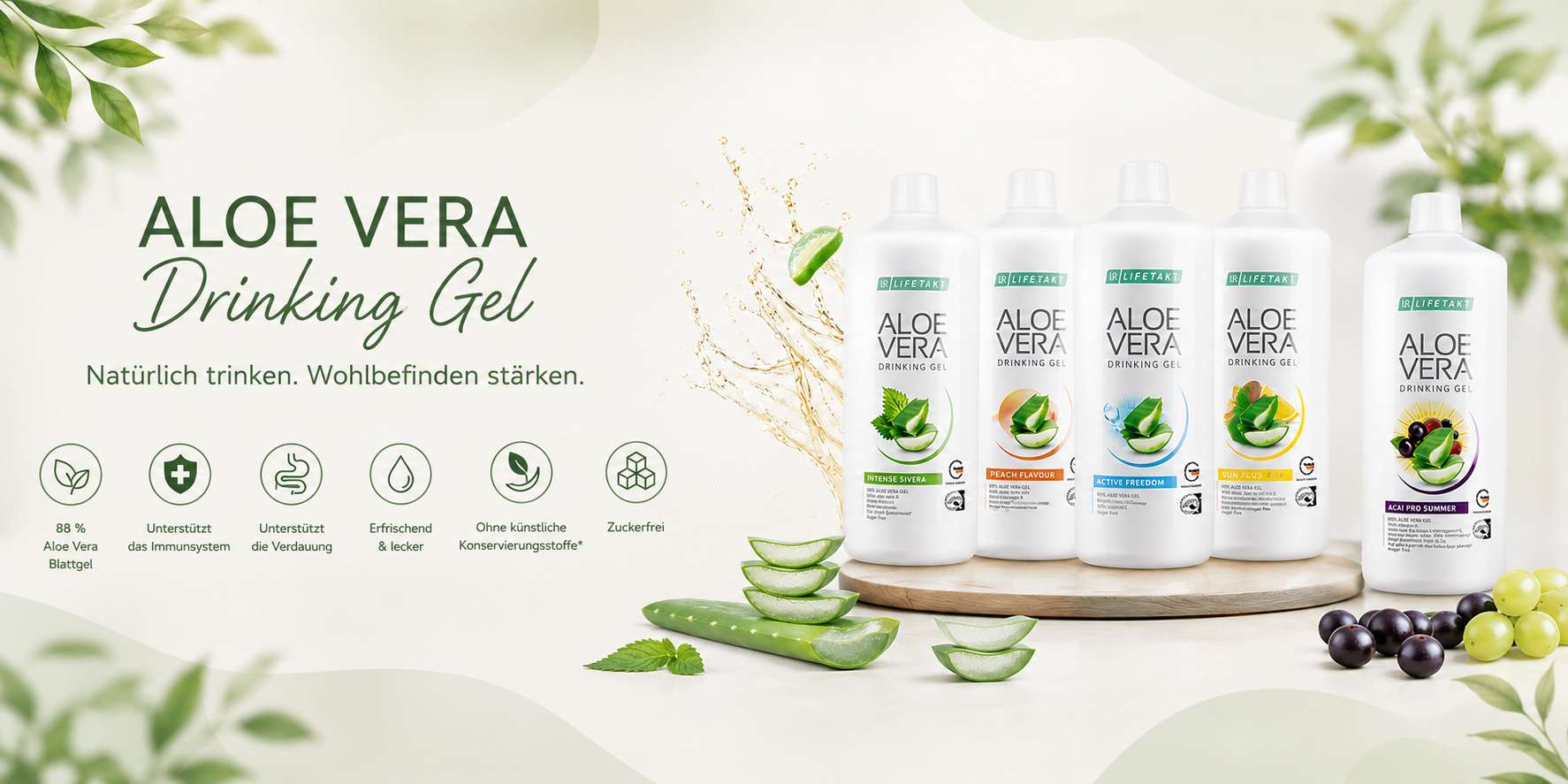 Aloe Vera Drinking Gel von LR - Aloe Saft zum Trinken