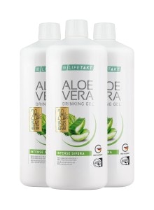 aloe_vera_drinking_gel_intense_sivera_3er_set Aloe Vera Sivera Monatskur bestehend aus 3 Flaschen Aloe Vera Drinking Gel SIVERA.