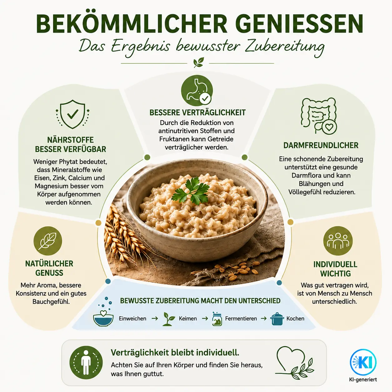 bekoemmlich_essen Getreide einweichen kann das Kirn besser verdaulich machen
