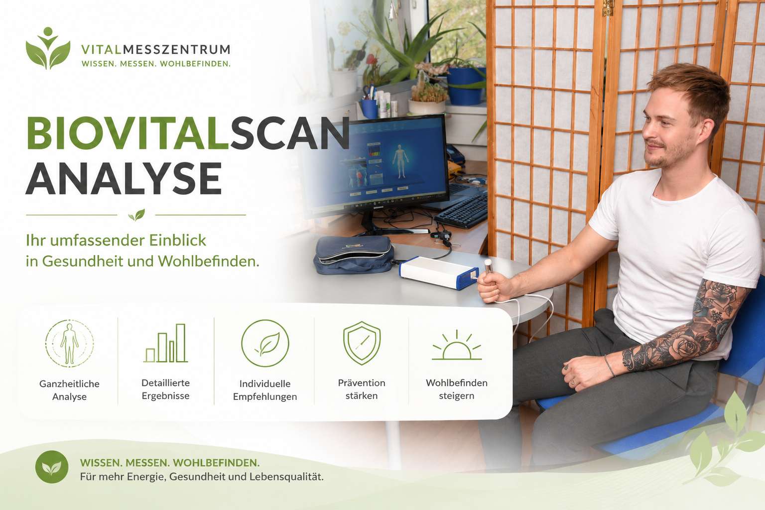 BioScan Analyse Nährstoffmängel herausfinden Blockaden aufdecken