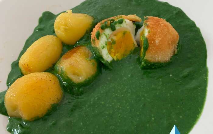 Eiweißbrot-Weizenkleie-Dinkel 7 Brennnesselspinat zur Untersützung von Blut- und Säfte