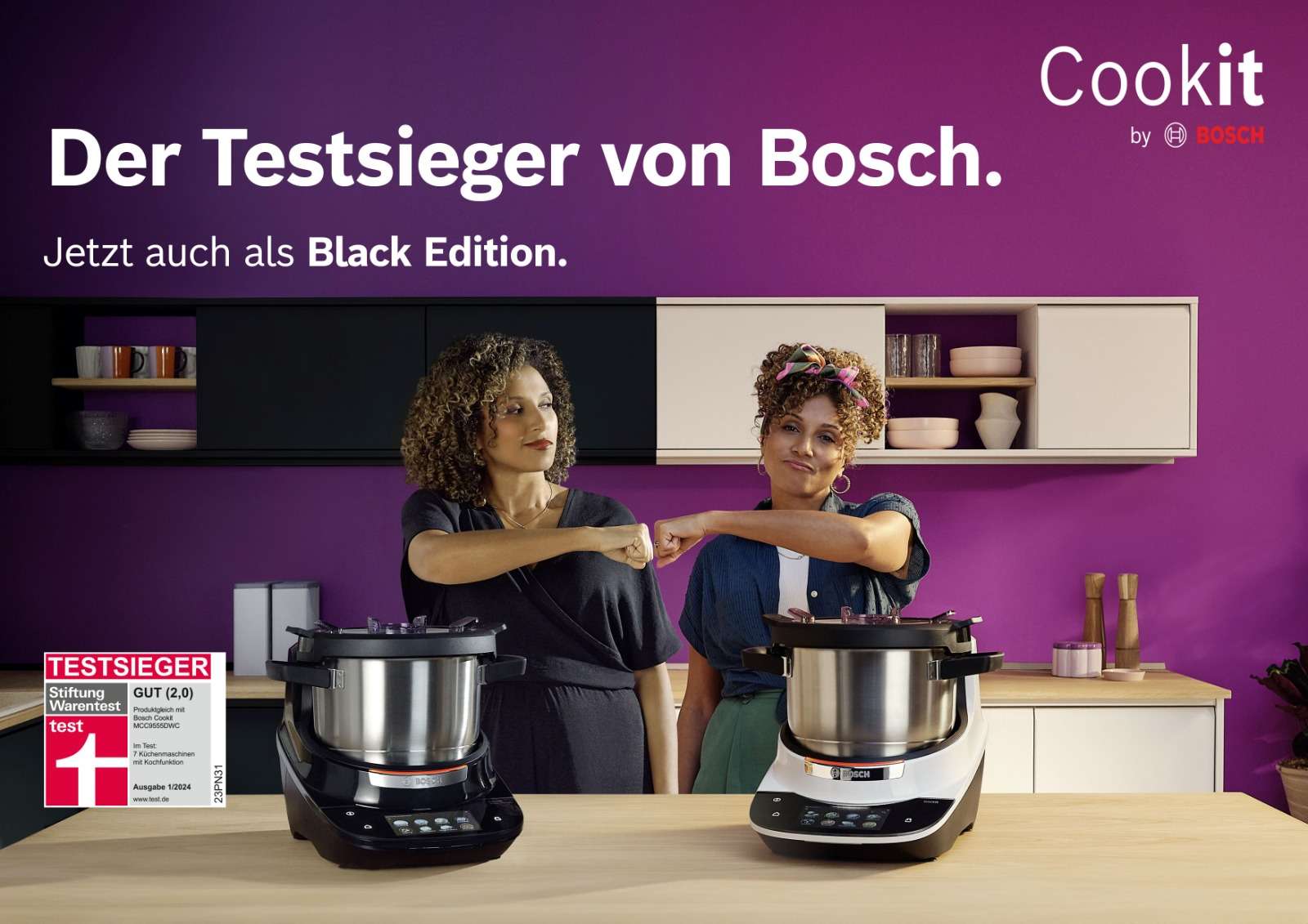 Lerne den Testsieger aller Küchenmaschinen den Cookit von Bosch näher kennenlernen