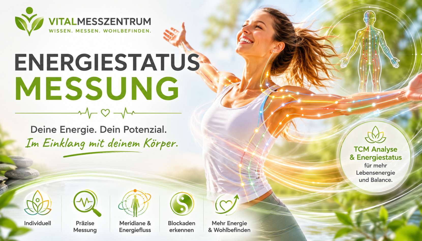 Müdigkeit, diffuse Beschwerden mit der Energiestatusmessung Ursache herausfinden TCM