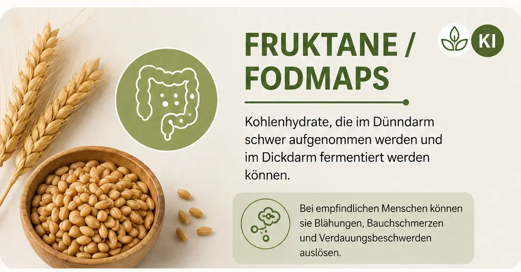 fruktane_fodmaps Fruktane und Fodmaps als Bestandteil im Weizen/Getreide