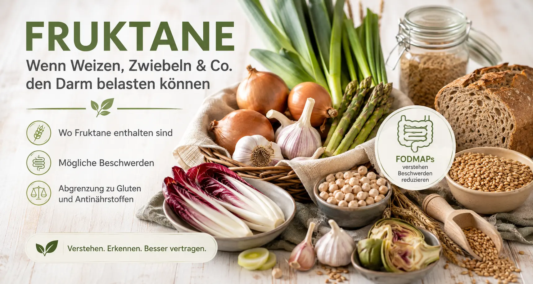 Fruktane Lebensmittel Bescherden