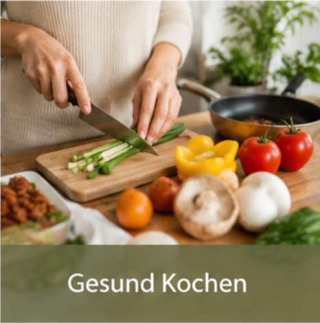 Leistungen Vitalmesszentrum Wien 9 Gesund kochen mit dem Cookit - Thermomix