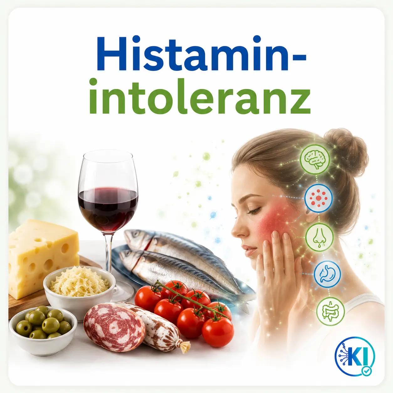 Lebensmittelunverträglichkeiten 1 Histaminintoleranz Ursache Beschwerden und Arten