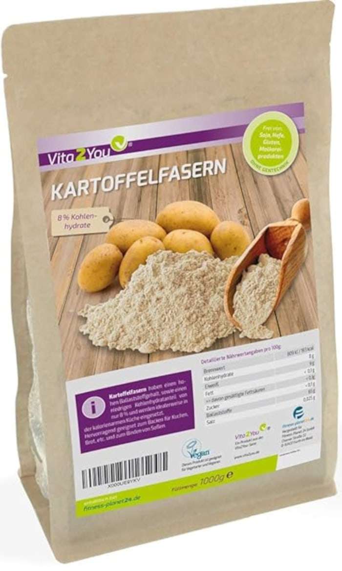 Bio Kartoffelfasern aus Deutschland Low Carb Mehl bei Amazon kaufen