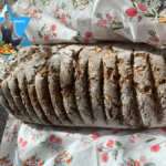 Ketkobrot aus Hüttenkäse und Eier glutenfrei - Hanf-Hüttenbrot - Hanfsamen statt Sonnenblumenkerne