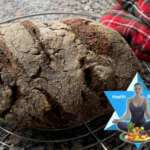Brot zum Abnehmen- Diätbrot, Ketogenes Brot glutenfrei mit Schwarzkümmel, Leinsamen, Mandelmehl - Low Carb - Abnehmen mit Brot