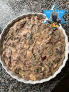 Rote Rüben Quiche - rote Rübenblätter verarbeiten und verkochen