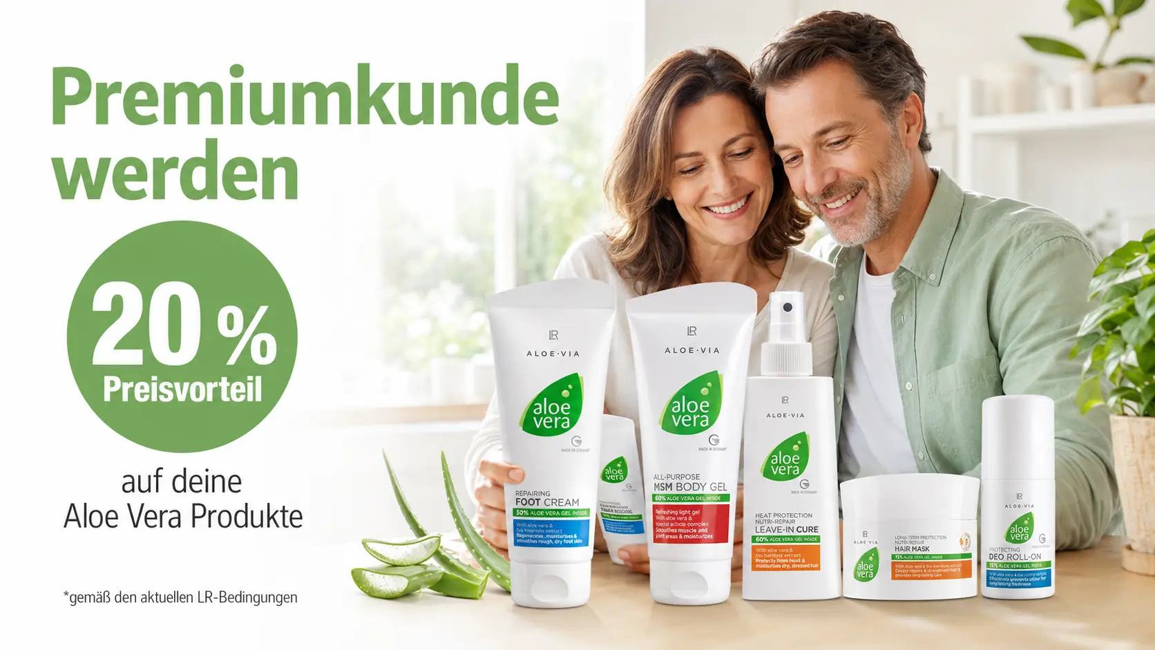 Aloe Vera kaufen 3 LR Premienkunden kaufen um minus 20 % eom imd werdem dorelt beöoefert