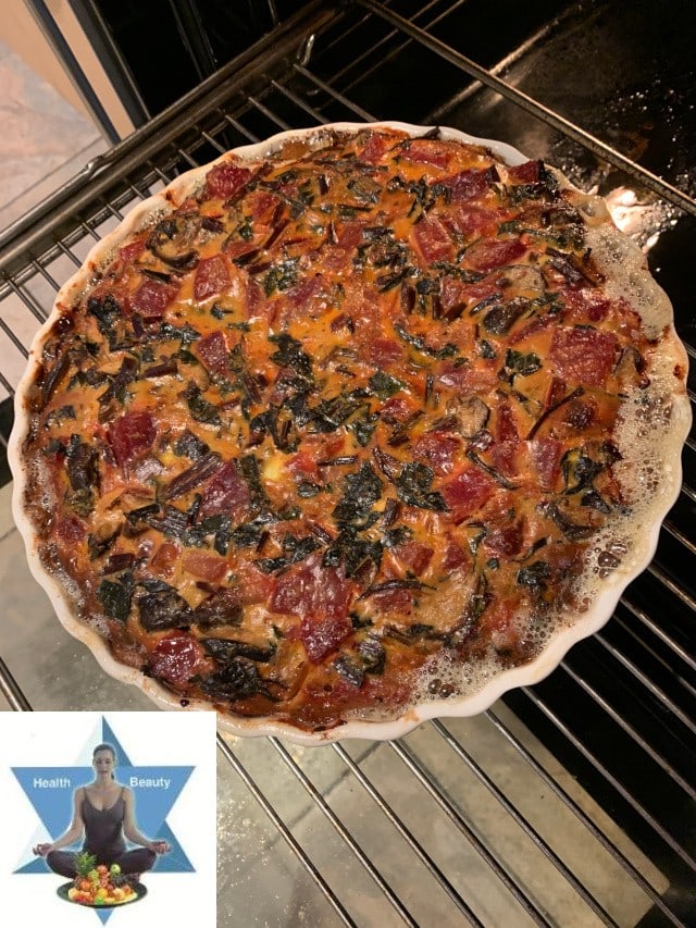 rote Rüben Quiche