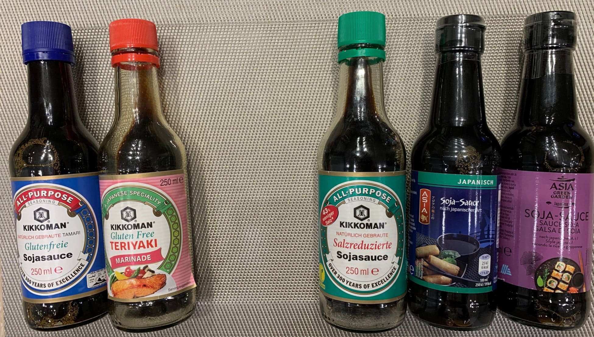 sojasossen Achte bei Sojasossen darauf, dass sie als Glutenfrei ausgewiesen werden. Ansonsten enthalten Sojasossen Weizen.