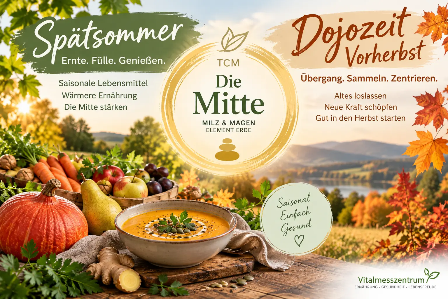 spaetsommer_dojo_tcm Erährung im Spätsommer - Gemüsekraftsuppen aus Sommer- und Herbstgemüse