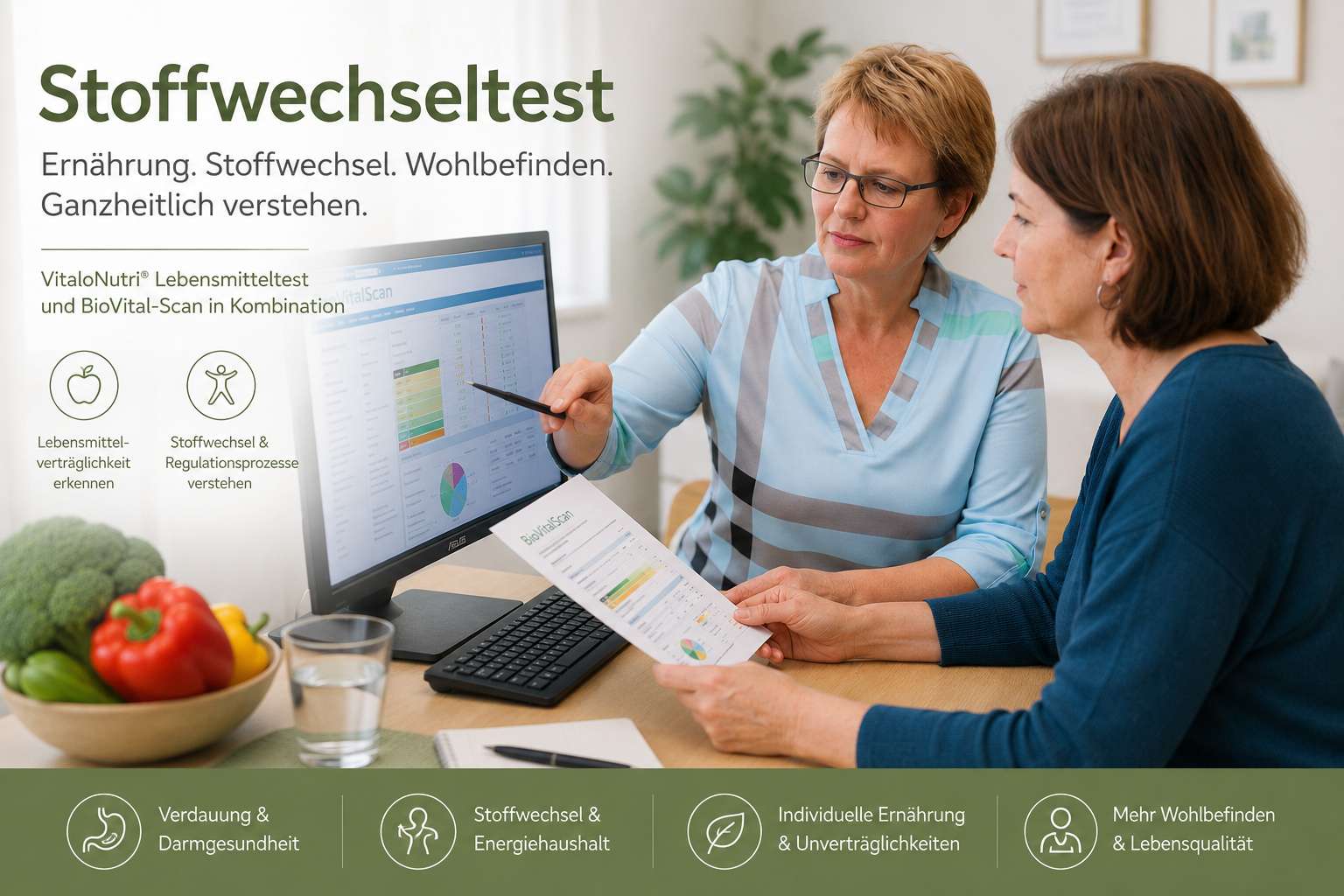 Stoffwechsel im Gleichgewicht 4 Mit der Stoffwechselanalyse Klarheit über den körperlichen Zustand bekommen