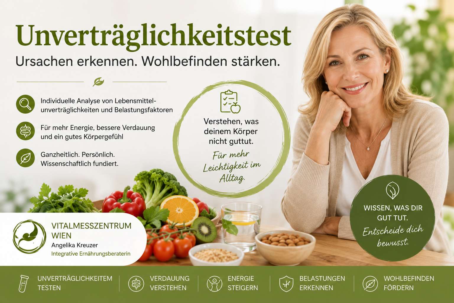 Unverträglichkeitstest in Wien bei Verdauungsbeschwerden